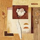 Rustic Flower Collage I by Alfred Gockel
